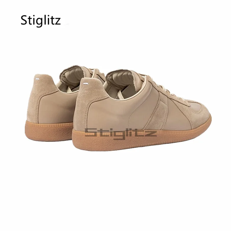 Lace Up Flats Casual Sneakers  - Leatherwork Training review and price