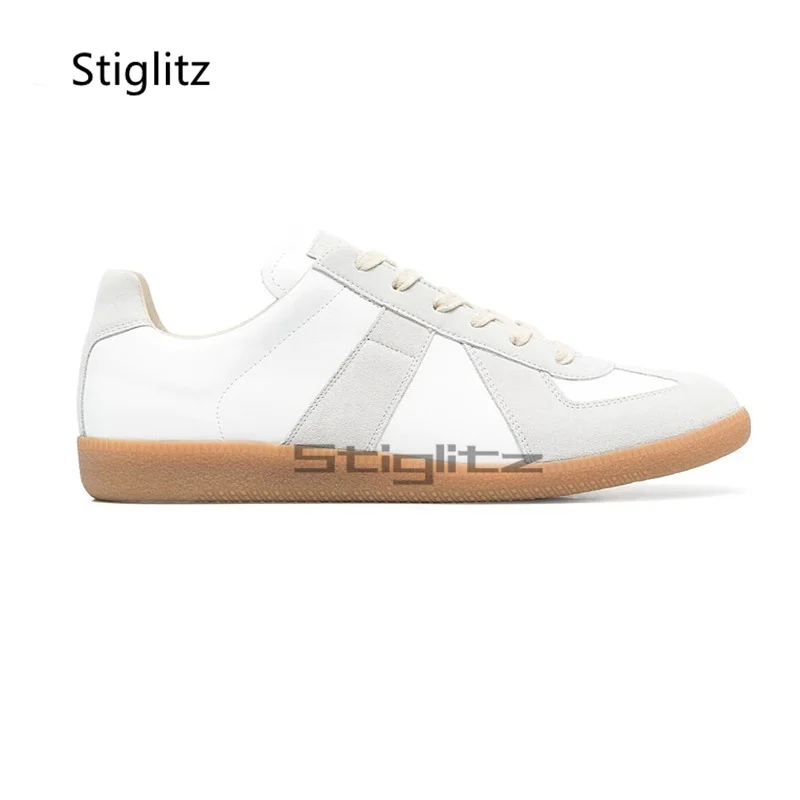 Lace Up Flats Casual Sneakers  - Leatherwork Training review and price