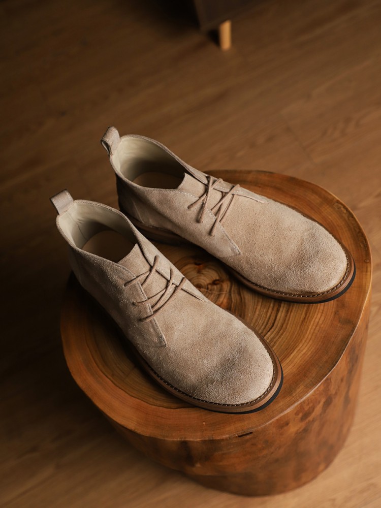Fashion Versatile Male Lace-Up - Leatherwork Boots review and price