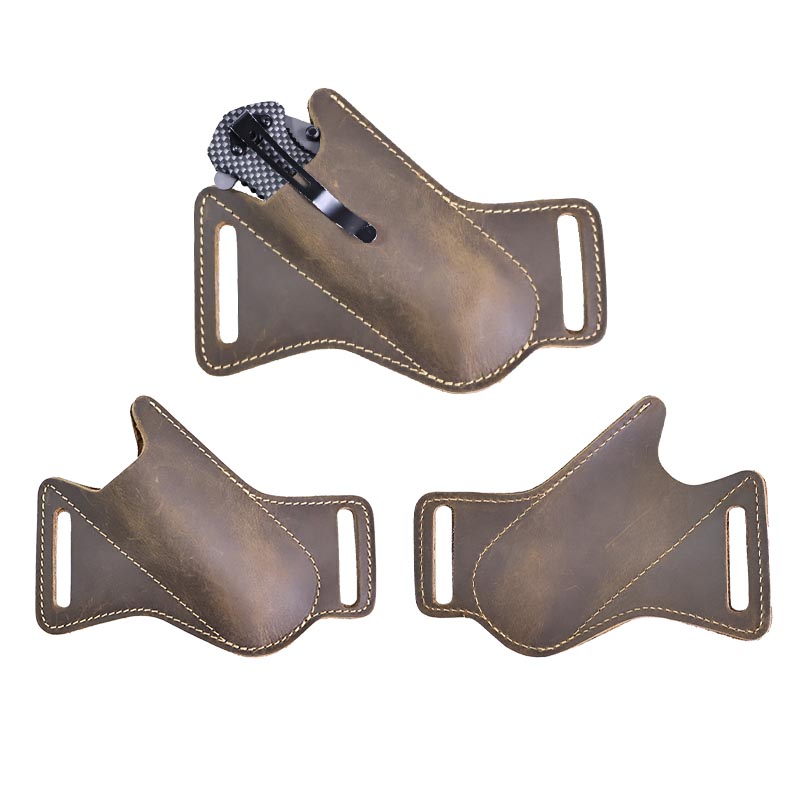1pcHandmade leatherpocketscabb - Leatherwork Knives review and price