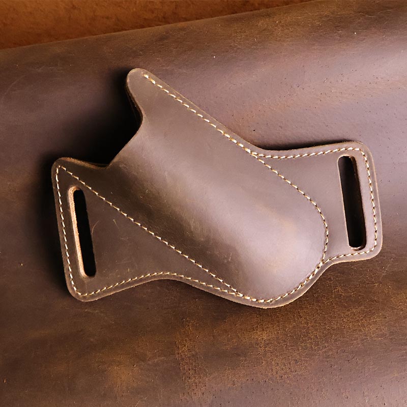 1pcHandmade leatherpocketscabb - Leatherwork Knives review and price