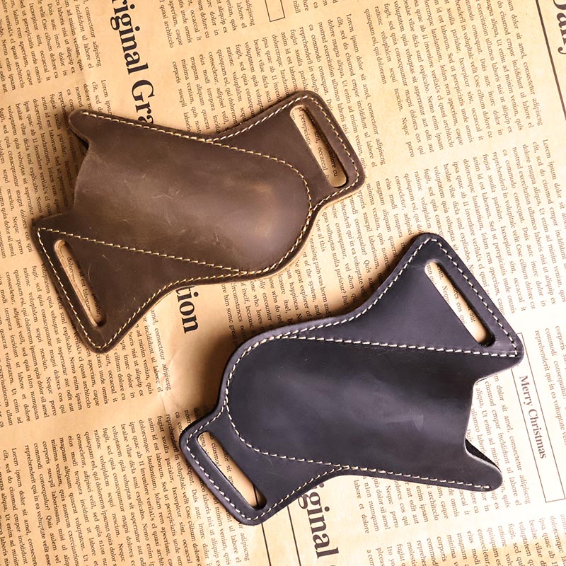 1pcHandmade leatherpocketscabb - Leatherwork Knives review and price